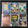 Image 1 : LOT OF 6 COMICS VARIOUS TITLES (MARVEL COMICS)