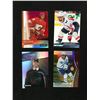 Image 1 : LOT OF 4 UPPER DECK HOCKEY CARDS - ZARY, KUZNETSOV, FANTILLI, KNIES