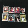 Image 1 : LOT OF 8 FLEER BASKETBALL CARDS