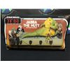 Image 2 : COMPLETE IN BOX VINTAGE STAR WARS RETURN OF THE JEDI  JABBA THE HUTT PLAYSET WITH EXTRA ACCESORIES