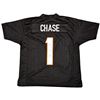Image 1 : JAMARR CHASE SIGNED BENGALS JERSEY BECKETT COA