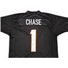 Image 2 : JAMARR CHASE SIGNED BENGALS JERSEY BECKETT COA