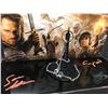 Image 2 : ELIJAH WOOD AND SEAN ASTIN DUAL SIGNED LORD OF THE RINGS COLLECTORS PIECE - WWOC COA