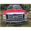 Image 6 : 2008 Ford F550 XLT SD Crew Cab 12' Flatbed Truck