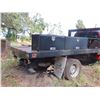 Image 9 : 2008 Ford F550 XLT SD Crew Cab 12' Flatbed Truck