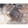 Image 1 : Tag Excavator Bucket w/7"  Spindle Attachment