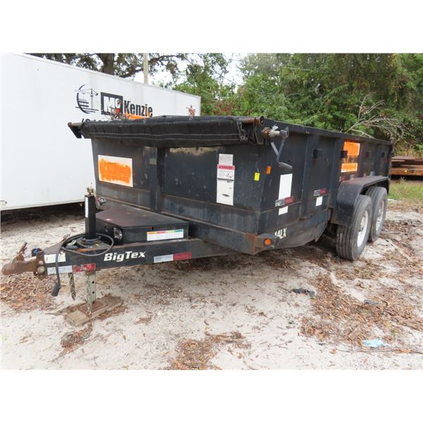 2017 Big Tex  14'   14K GVWR T/A Dump Trailer - Vin # 16VDX142XH5025716