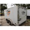 Image 5 : 2015 Stealth Enterp. T/A Enclosed V-Nose Trailer - Vin # 52LBE1421FE032697