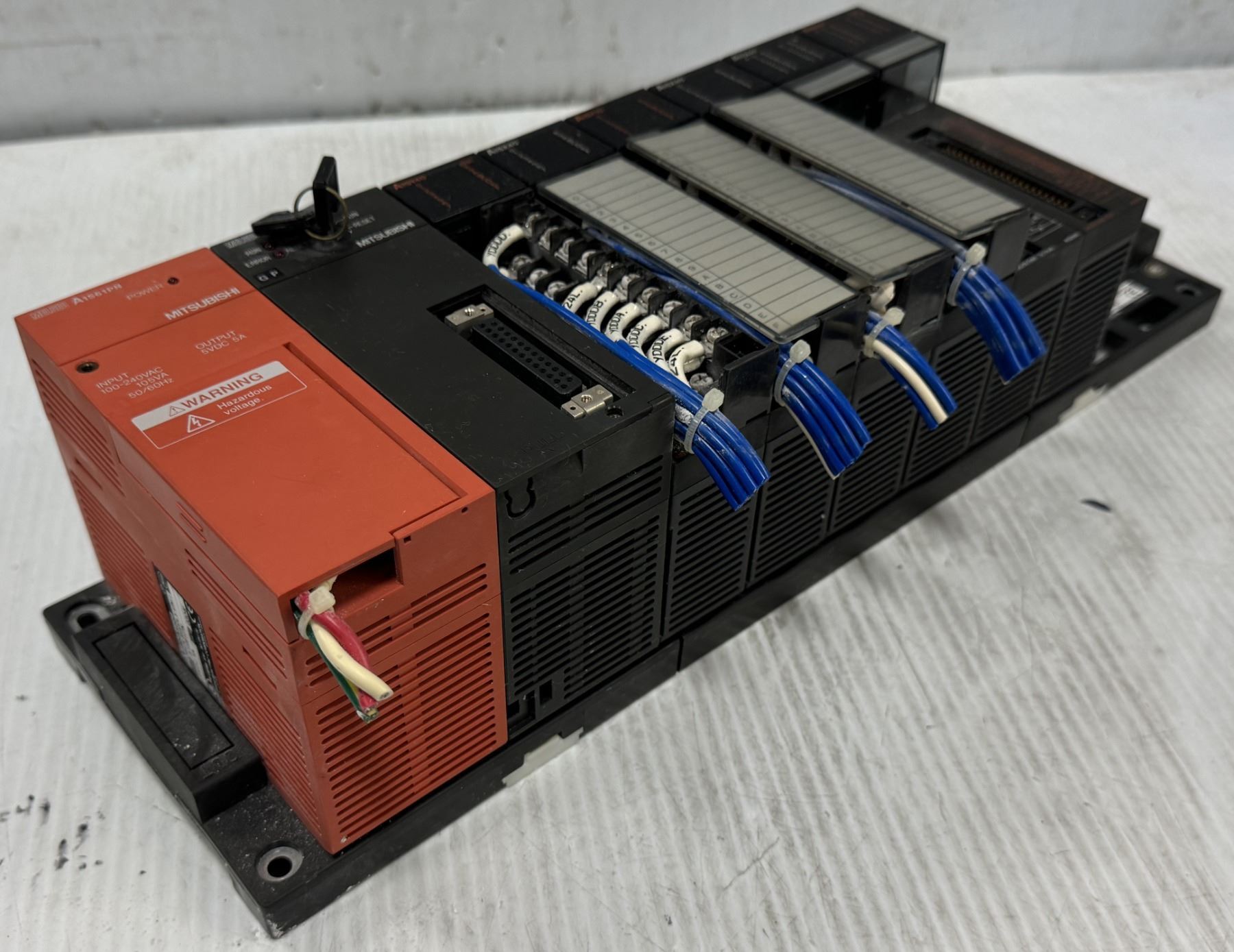 Mitsubishi Rack with Modules Attached