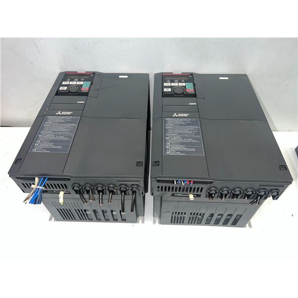 (2) Mitsubishi #FR-A840-15K-1 Inverters