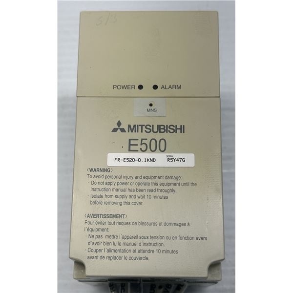 Mitsubishi #FR-E520-0.1KND Inverter