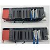 Image 1 : Lot of (2) Mitsubishi #Q312B Base Units w/ Power Supplies & Modules