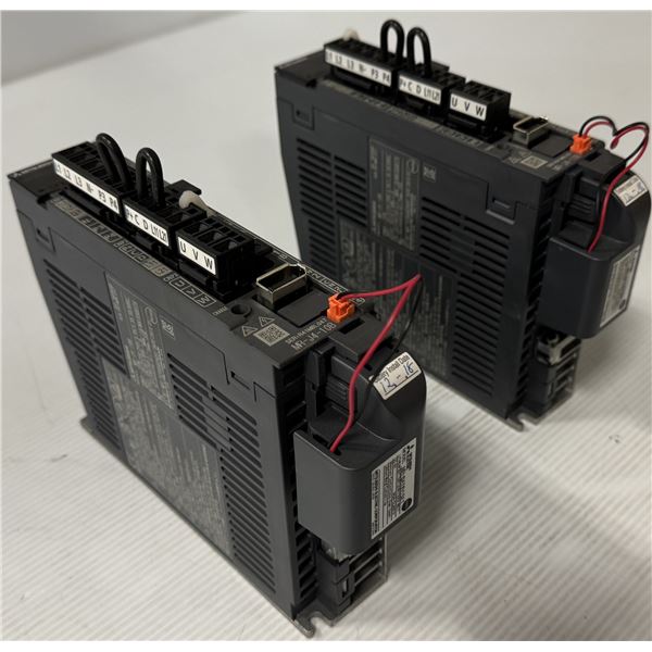 (2) Mitsubishi #MR-J4-10B AC Servo Drive