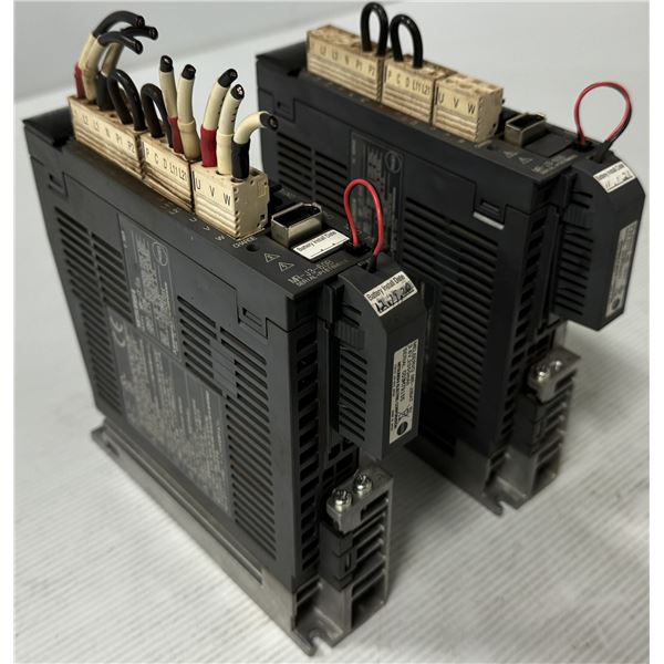 (2) Mitsubishi #MR-J3-60B AC Servo Drives