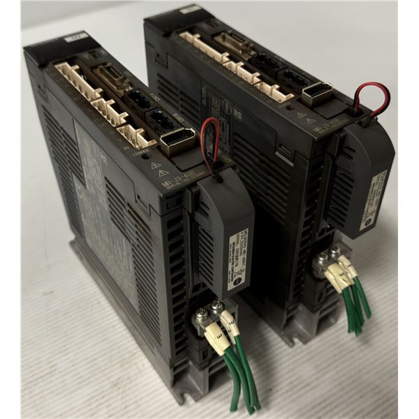 (2) Mitsubishi #MR-J3-40B AC Servo Drive