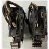 Image 6 : (2) Mitsubishi #MR-J4-100B-RJ020 AC Servo Drives
