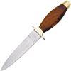 Image 1 : 9" BOOT KNIFE WOOD HANDLE
