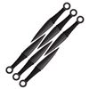 Image 1 : 6.5" 6PC BLACK KUNAI SET