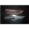 Image 1 : Hand Forged Damascus Steel Knife