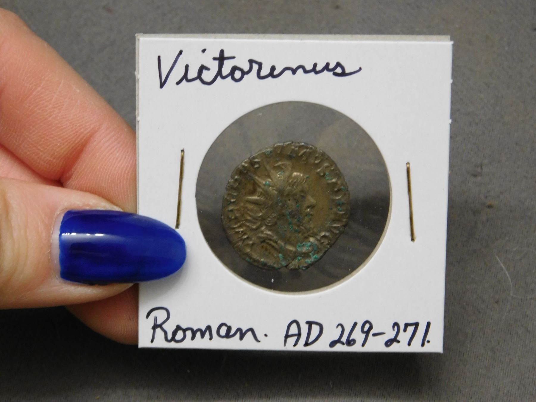 Authentic Victorinus Antoninianus Bronze Roman Coin 269-271 AD