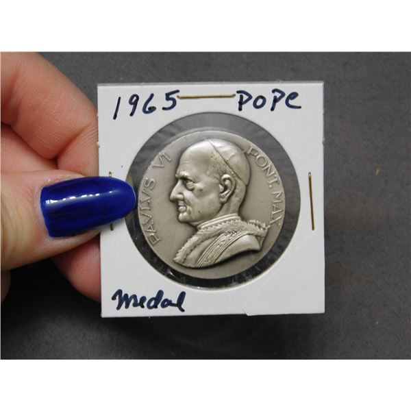 1965 Pope Paul VI Medal
