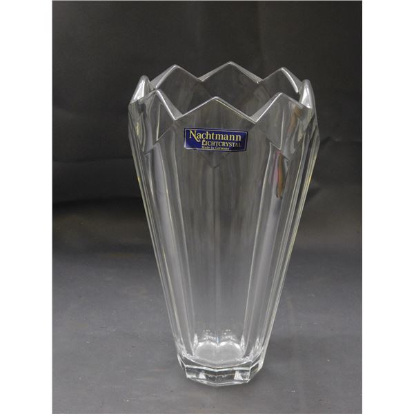 Nachtmann Light Crystal Vase 10"