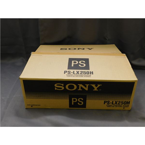 SONY PS-LX250H Turntable Record Player (new in box)
