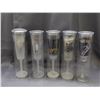 Image 1 : Lot of 5 Millennium 2000 Champagne Glasses