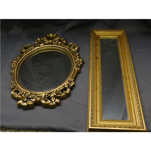 Plaster Wall Mirror *damage* & Rectangular Wall Mirror Horizontal or Vertical