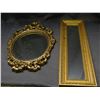 Image 1 : Plaster Wall Mirror *damage* & Rectangular Wall Mirror Horizontal or Vertical
