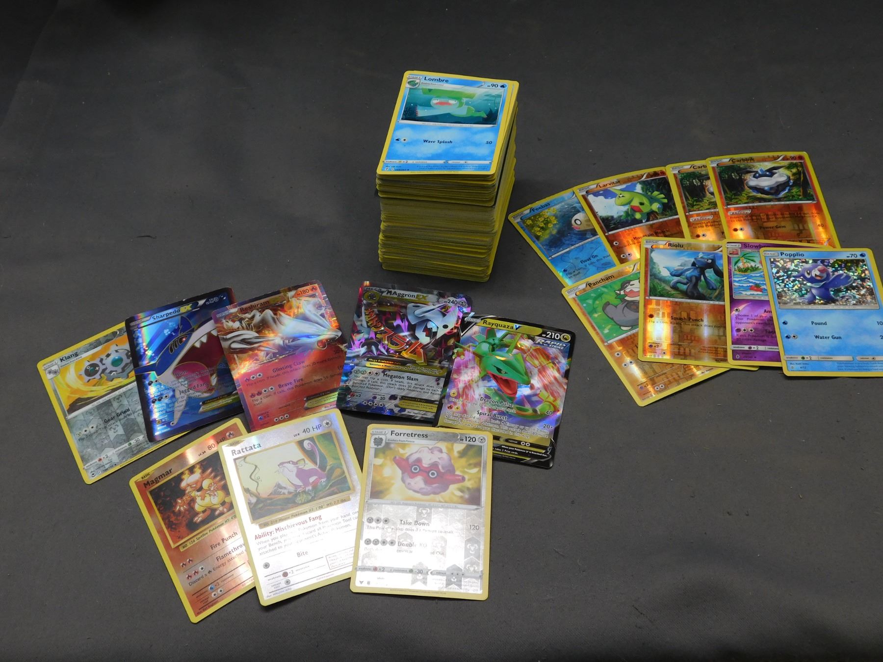 Pokemon Card Lot - 200 Mixed Commons & Uncommons (Near Mint, English, Holo Mix)