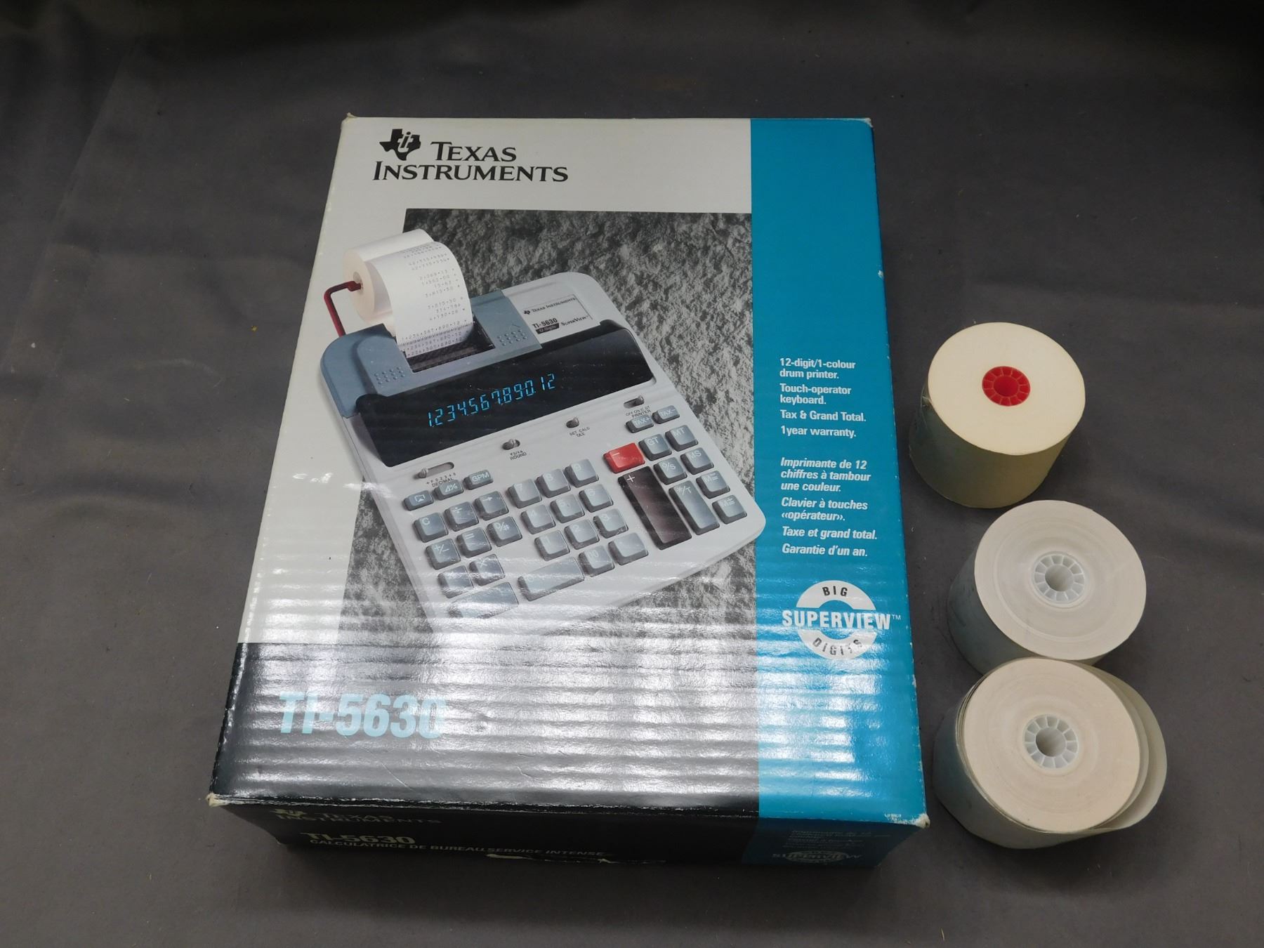 Texas Instruments TI-5630 Heavy Duty Office Calculator