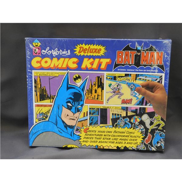 Colorforms Deluxe Comic Kit Batman Sealed