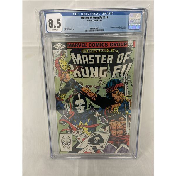 8.5 Master of Kung Fu #115 Marvel Comics 8/82 CGC Universal Grade
