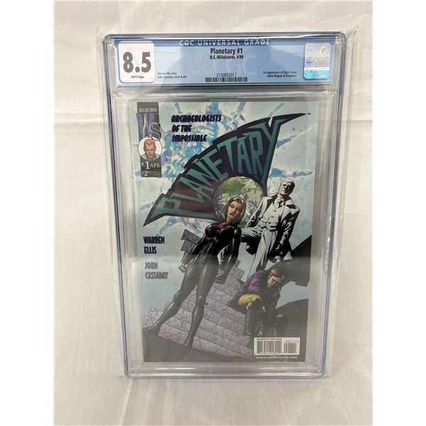 8.5 Planetary #1 D.C. Wildstorm 4/99 CGC Universal Grade