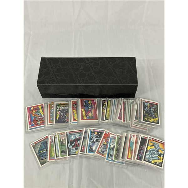 Lot of 1990 Marvel Series 1 Trading Cards by Impel (incomplete set)