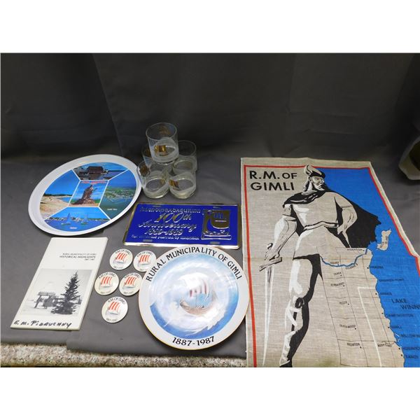 Lot of RM of Gimli 100th Anniversary Memorabilia
