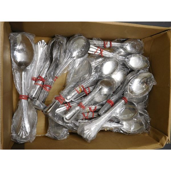 300 New Metal Spoons 2 Sizes