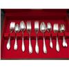 Image 2 : Community Silverware Flatware Cutlery Set Knives Forks Spoons in Wood Presentation Box