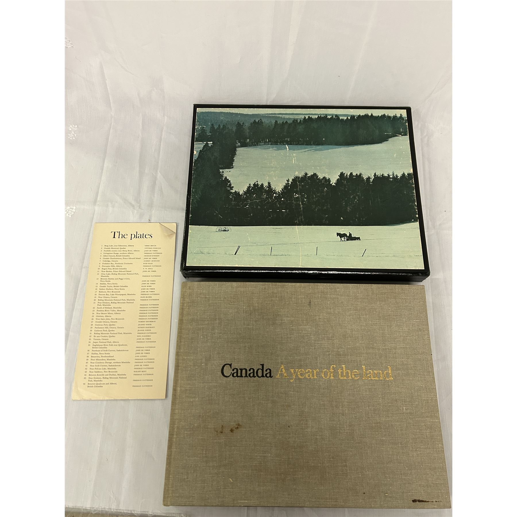 National Film Board of Canada Hardcover Book “a year of the land” 1967