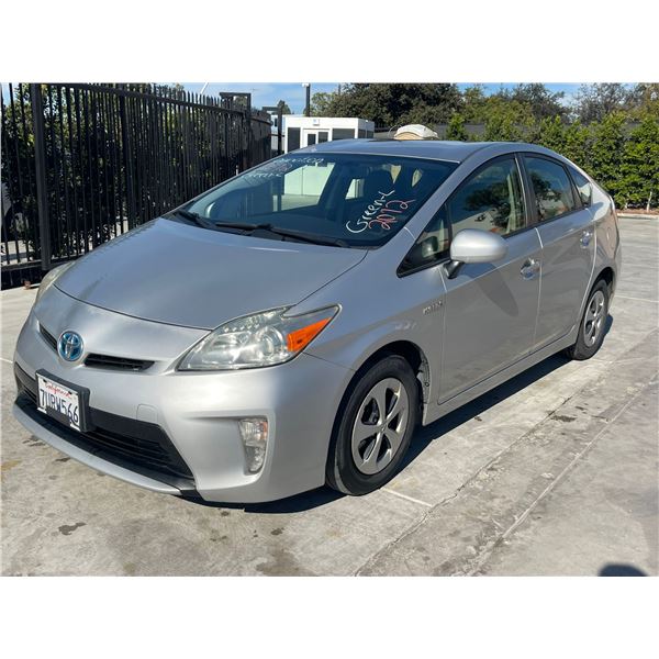 TOYT PRIUS 2012 O/S TITLE EXP-ONLY