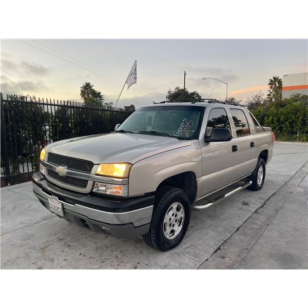 CHEV AVALANCHE 2005 T-DONATION