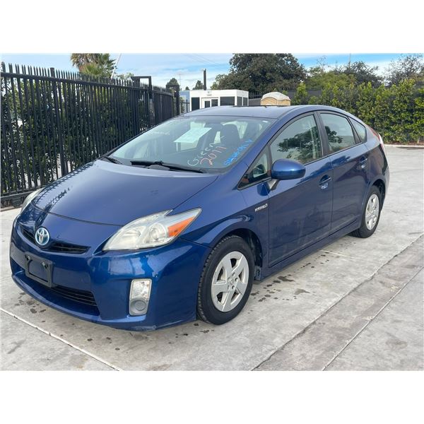 TOYT PRIUS 2011 T-SMOG -2 DAYS