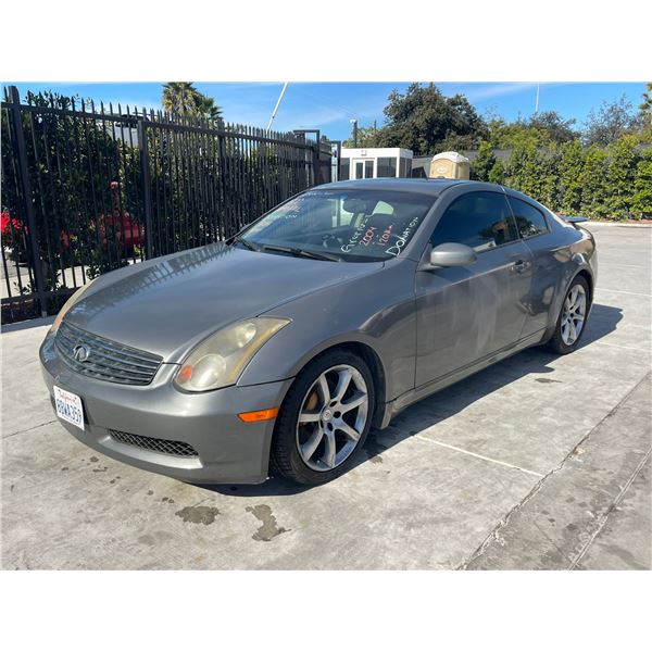 INFI G35 2004 T-DONATION