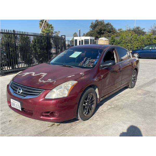 NISS ALTIMA 2012 SALV-T-DON SMOG