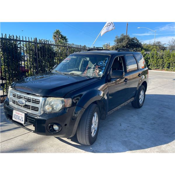 FORD ESCAPE 2009 SALV T/DONATION