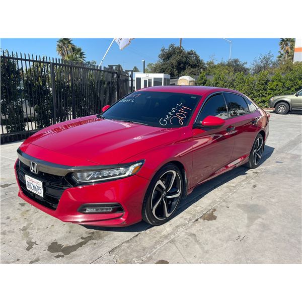 HOND ACCORD 2019 T-REPO 2 DAYS