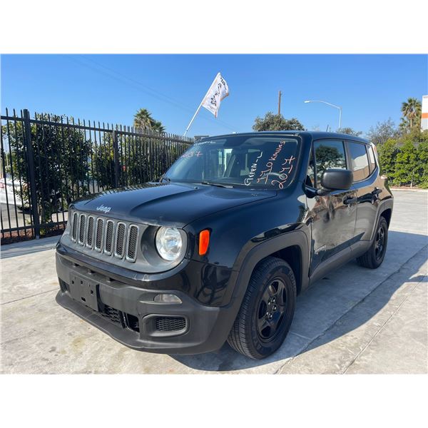 JEEP RENEGADE 2017 O/S-WAIT/TITLE