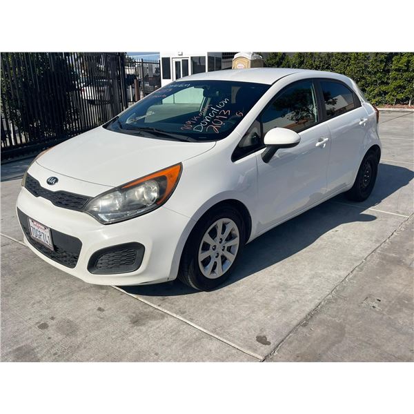 KIA RIO 2013 T-DONATION