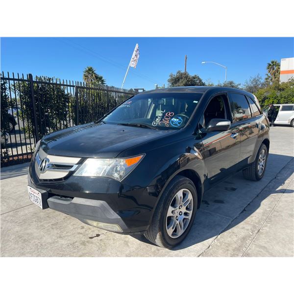 ACUR MDX 2008 APP DUP/T -